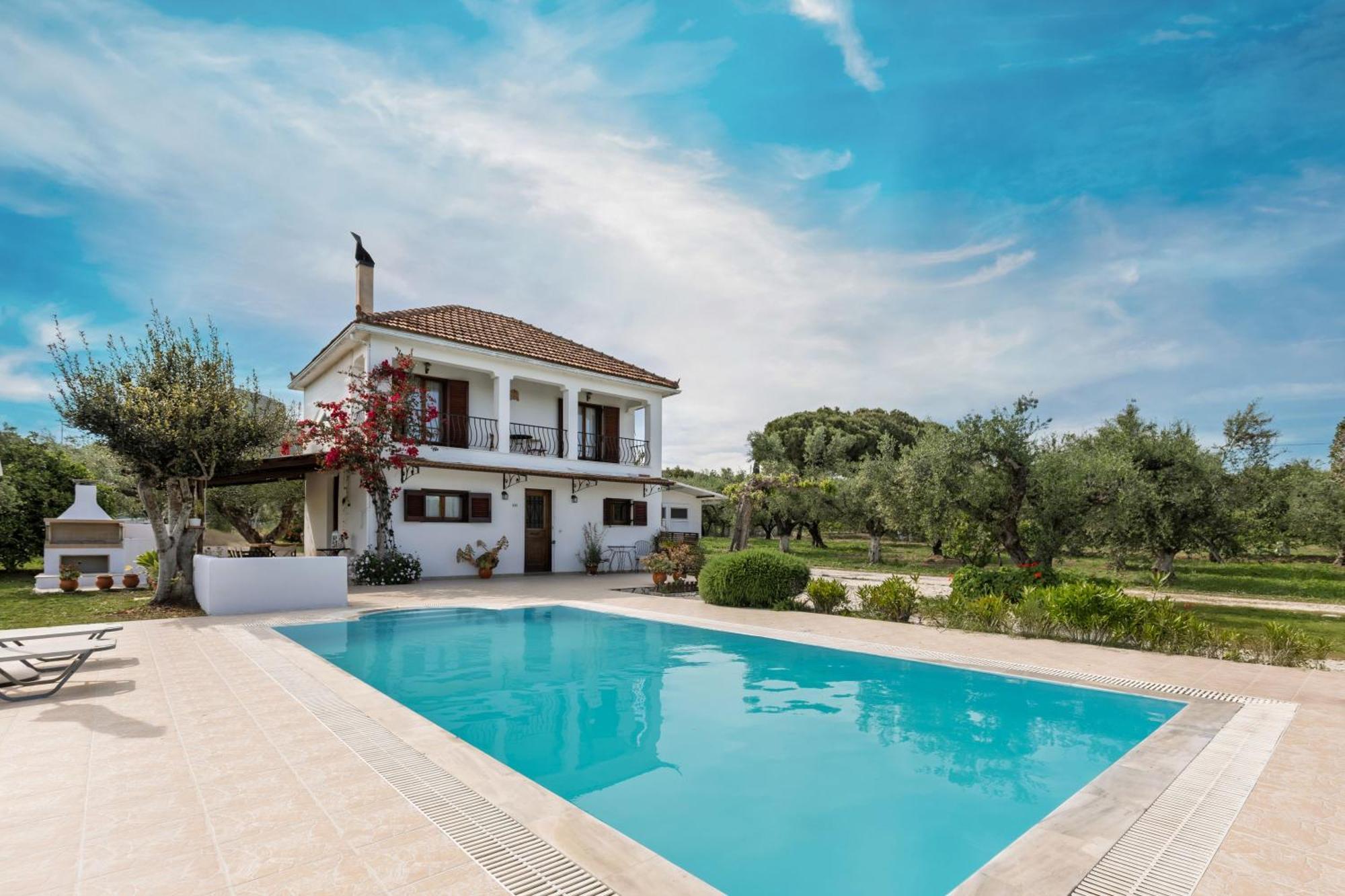 Villa Lola - 3 Bedrooms & Private Pool Lithakia  Buitenkant foto